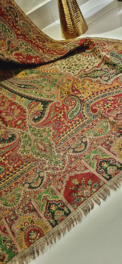 Persian reversible kaani shawl