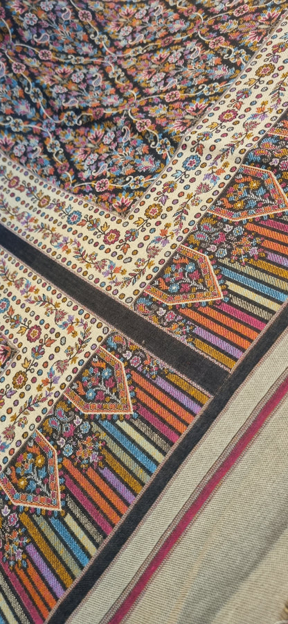 Unstitched Pashmina kaani jacket