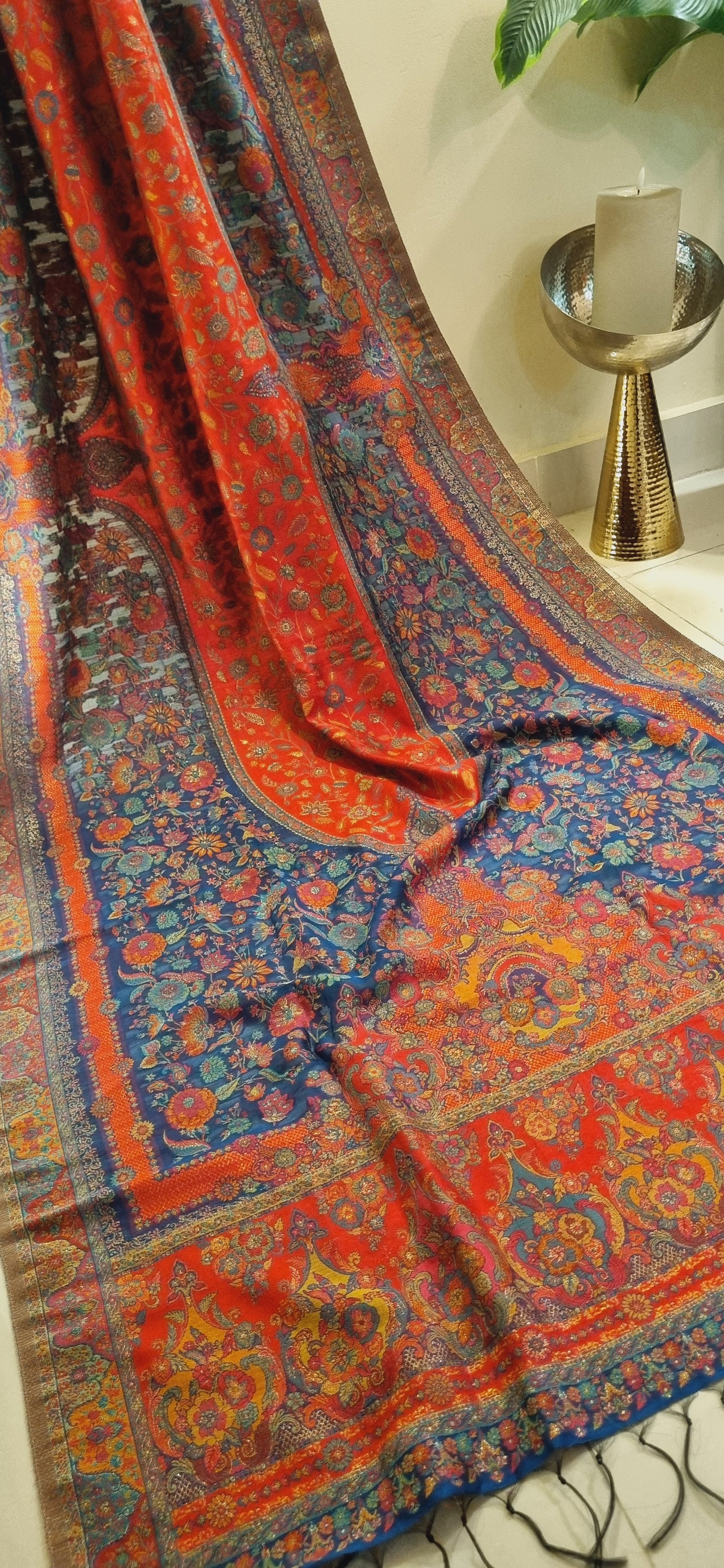 Silk kaani shawl