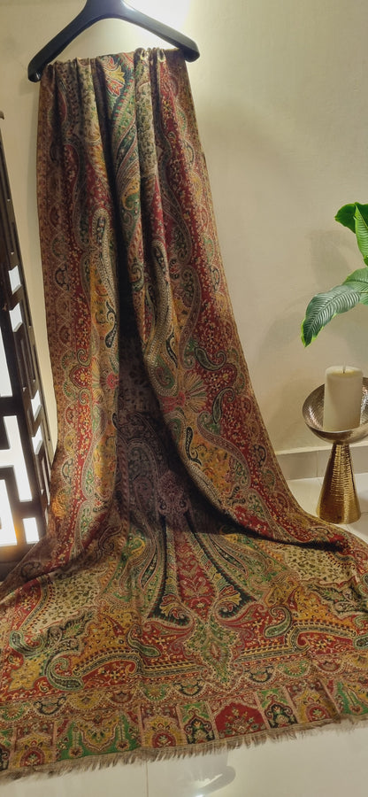 Persian reversible kaani shawl