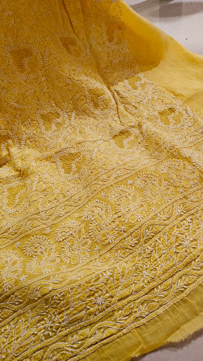 Basic chikankari shirt piece