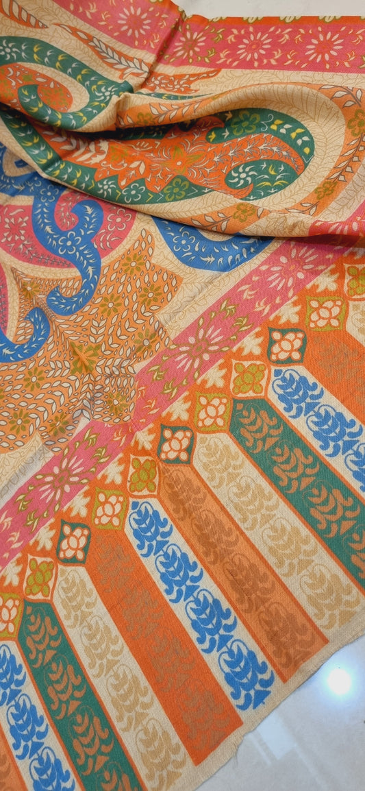 Printed pashmina shawl