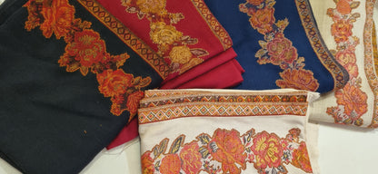 Woollen pashmina kaani shawls