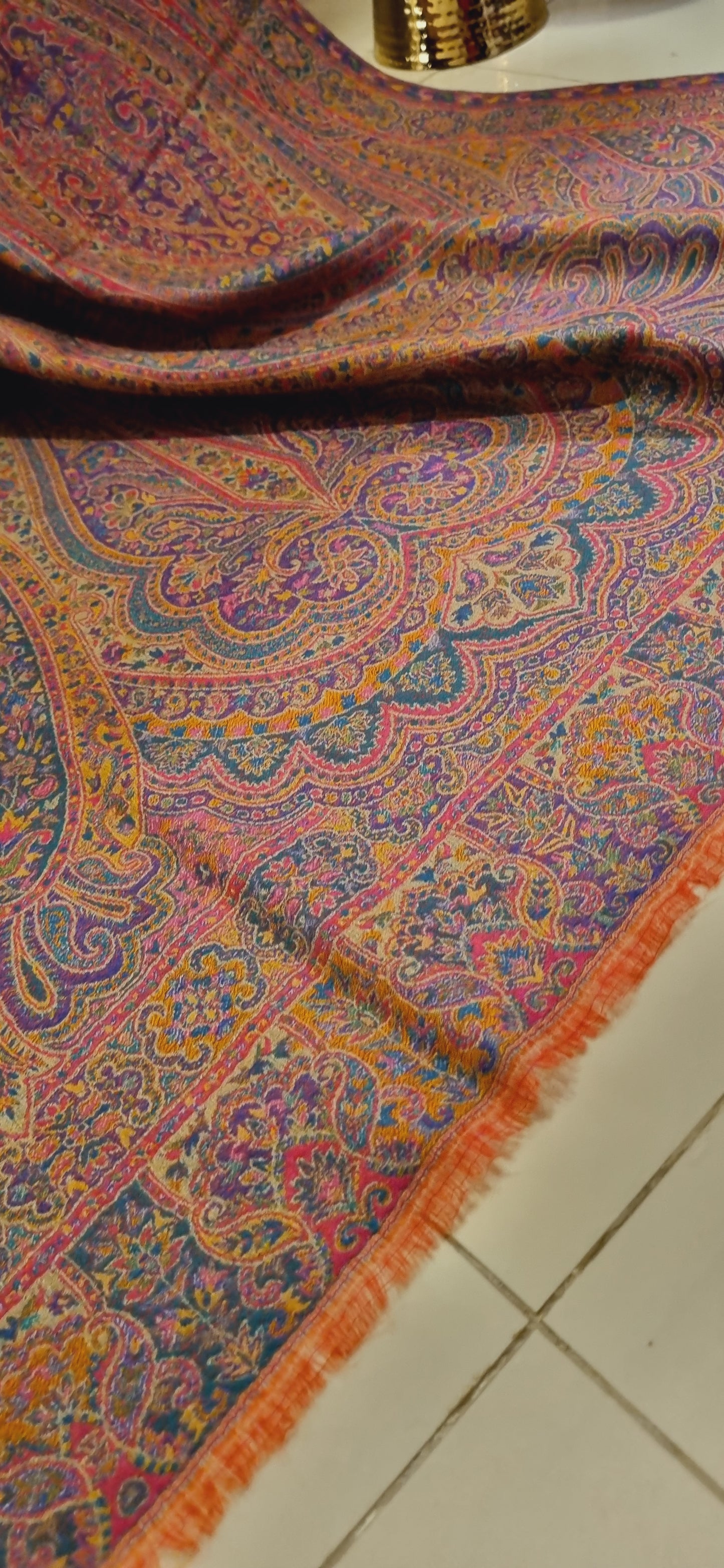 Persian reversible kaani shawl