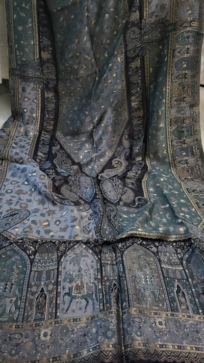 Silk kaani shawl