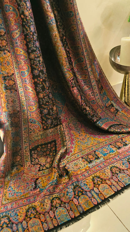 Gandhara reversible kaani: shawl