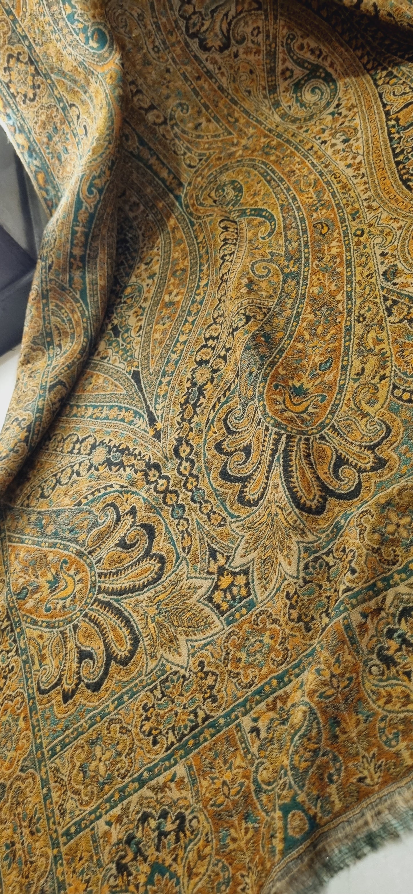 Reversible Persian kaani shawl