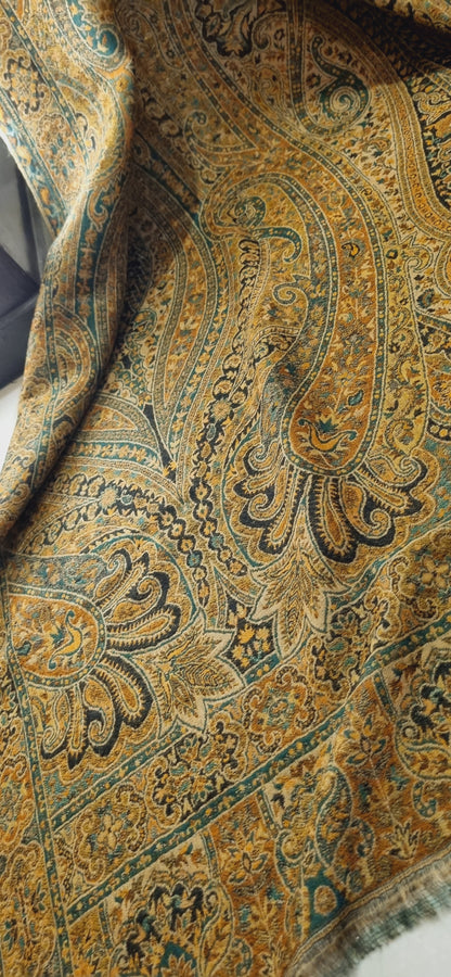 Reversible Persian kaani shawl