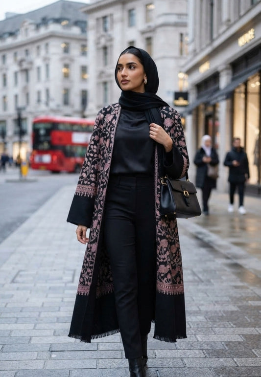Embroidered coats: Pashmina
