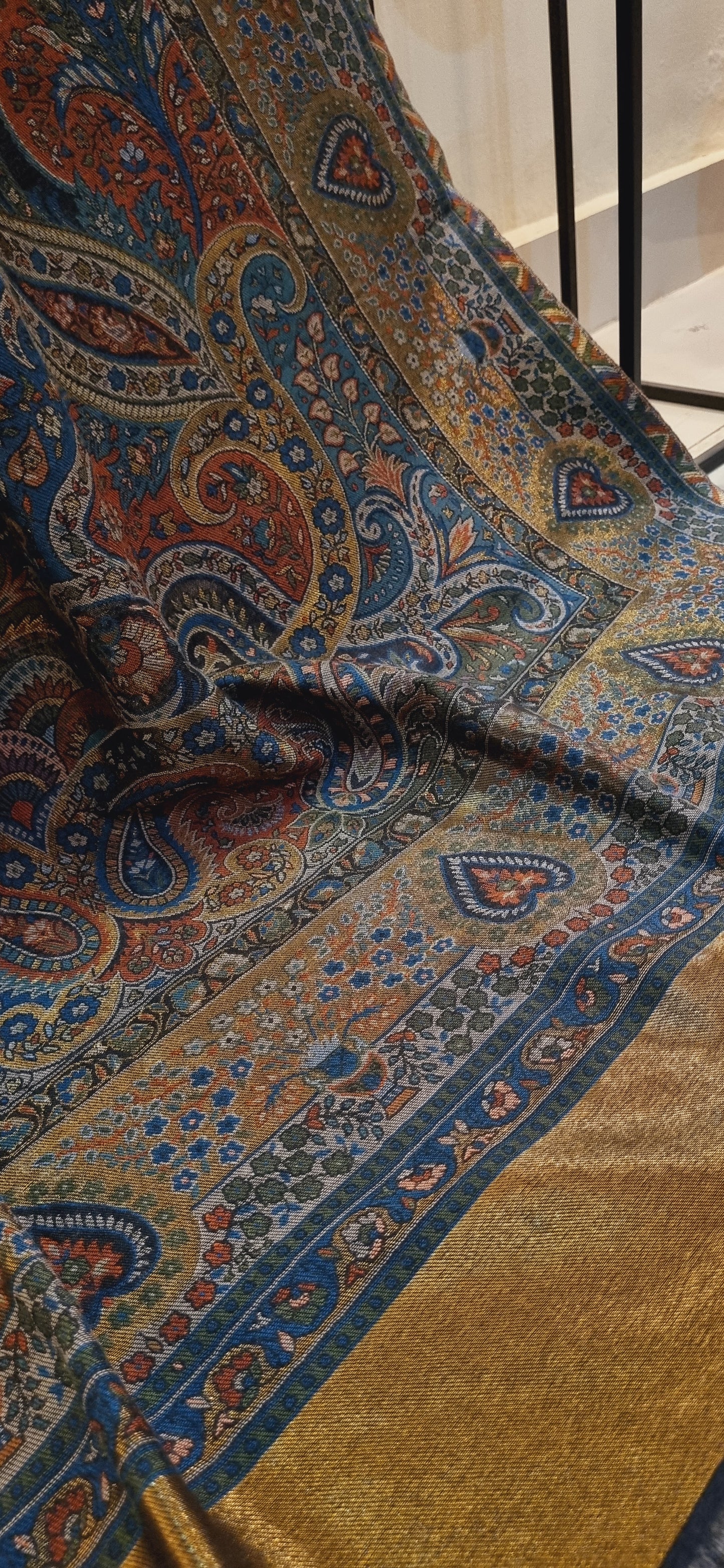 Antique moonlight kaani pashmina