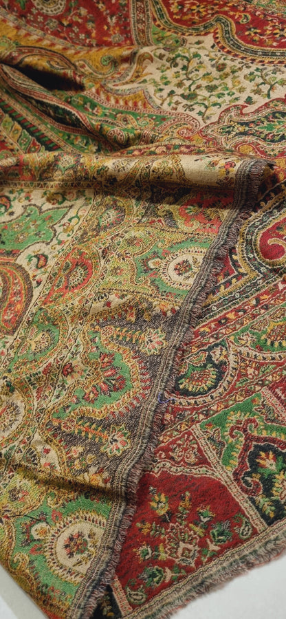 Persian reversible kaani Pashmina shawl