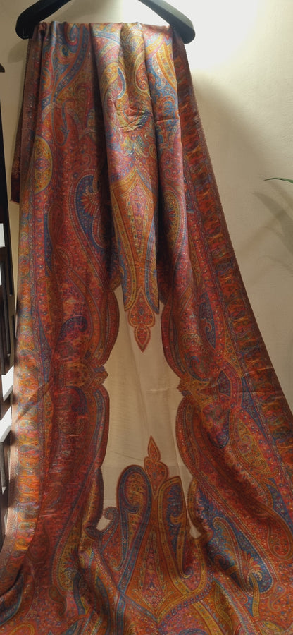 Silk kaani shawl