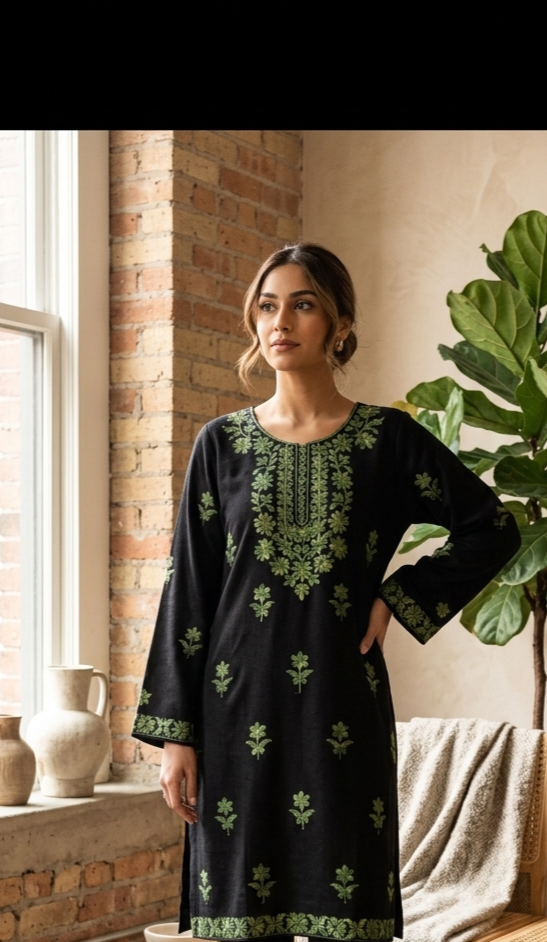Kurta pants: Pashmina