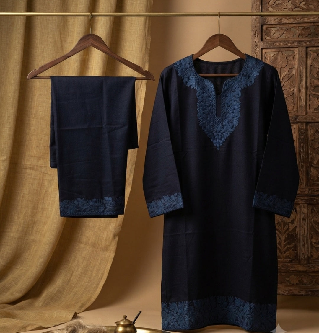 Embroidered pret: Pashmina