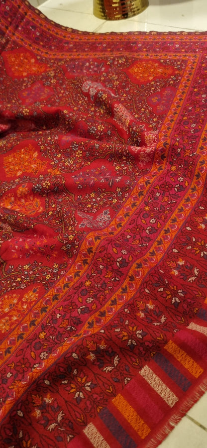 Jama kaani pashmina shawl