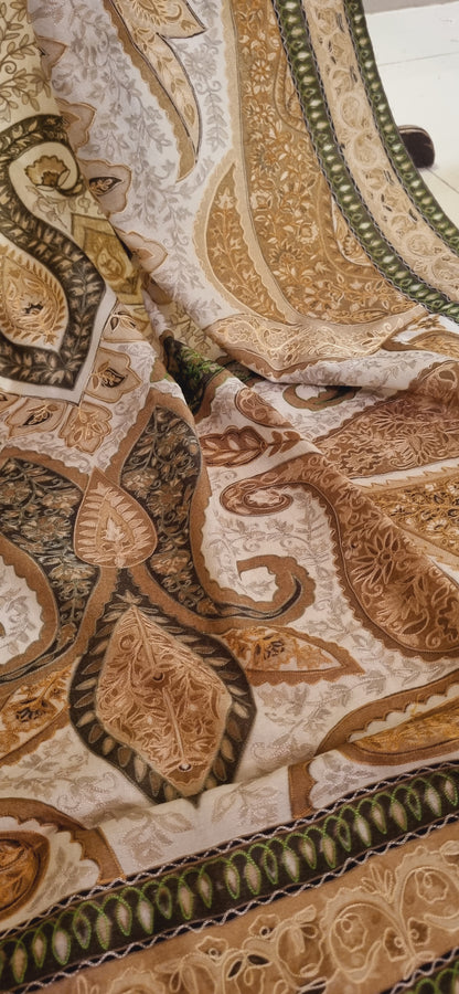 Reelkar embroidered pashmina