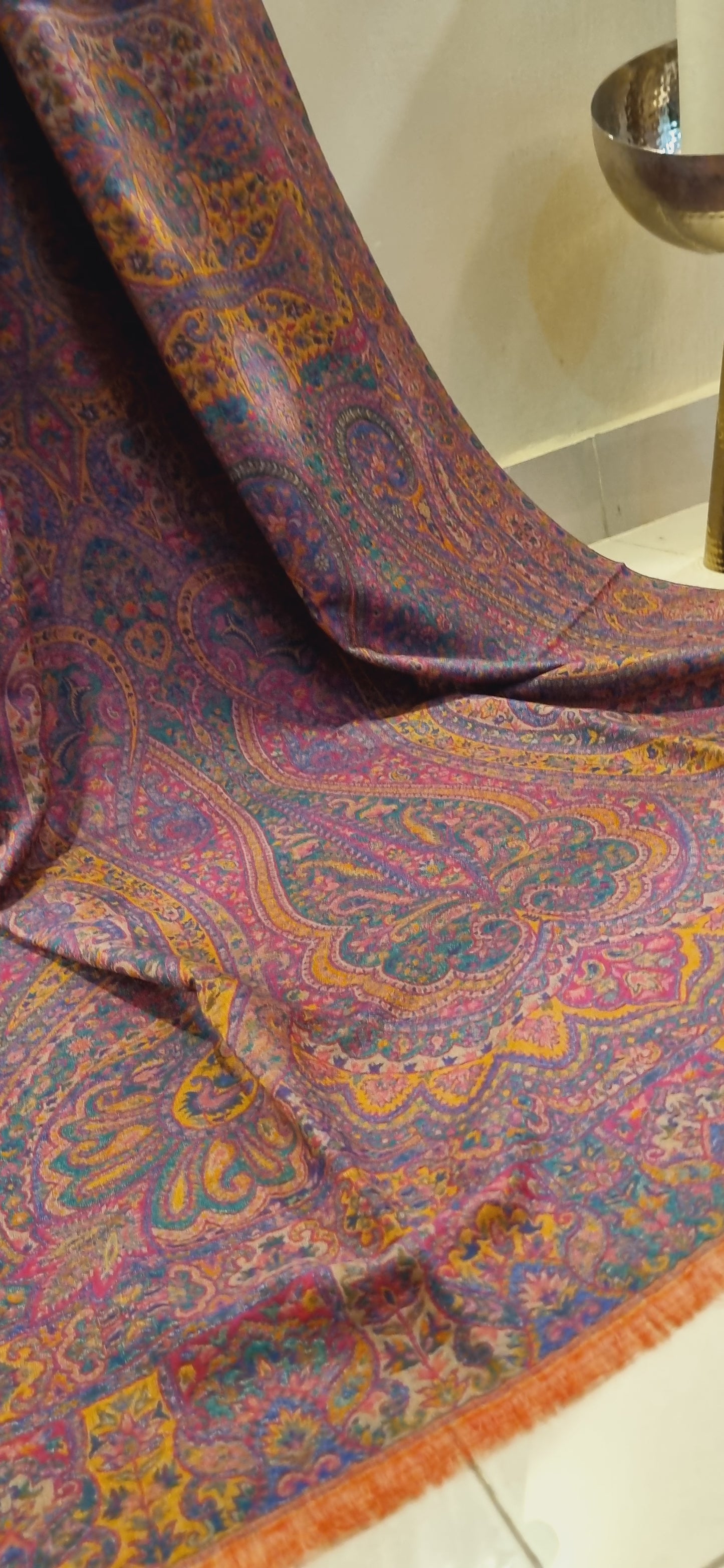 Persian reversible kaani shawl