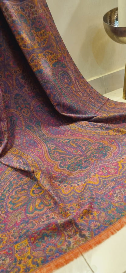 Persian reversible kaani shawl