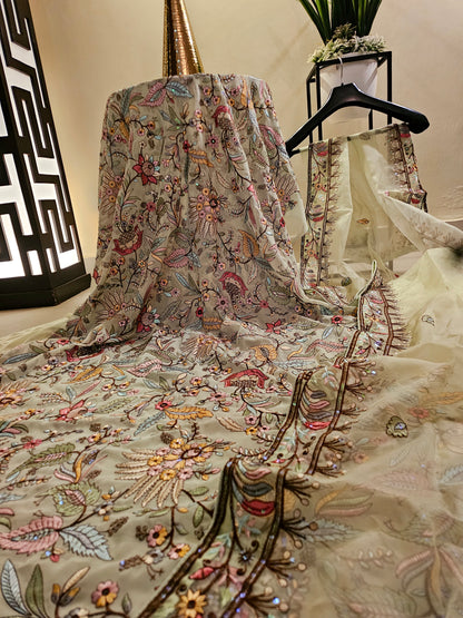 Sabyasachi inspired georgete suit