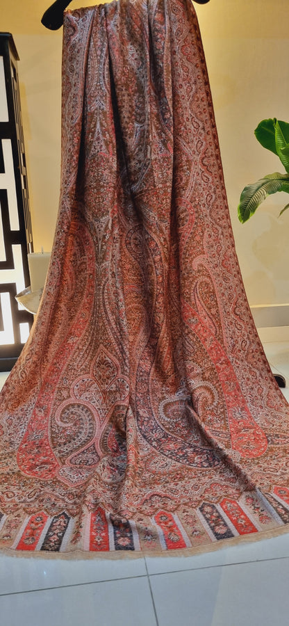 Reversible Persian kaani shawl
