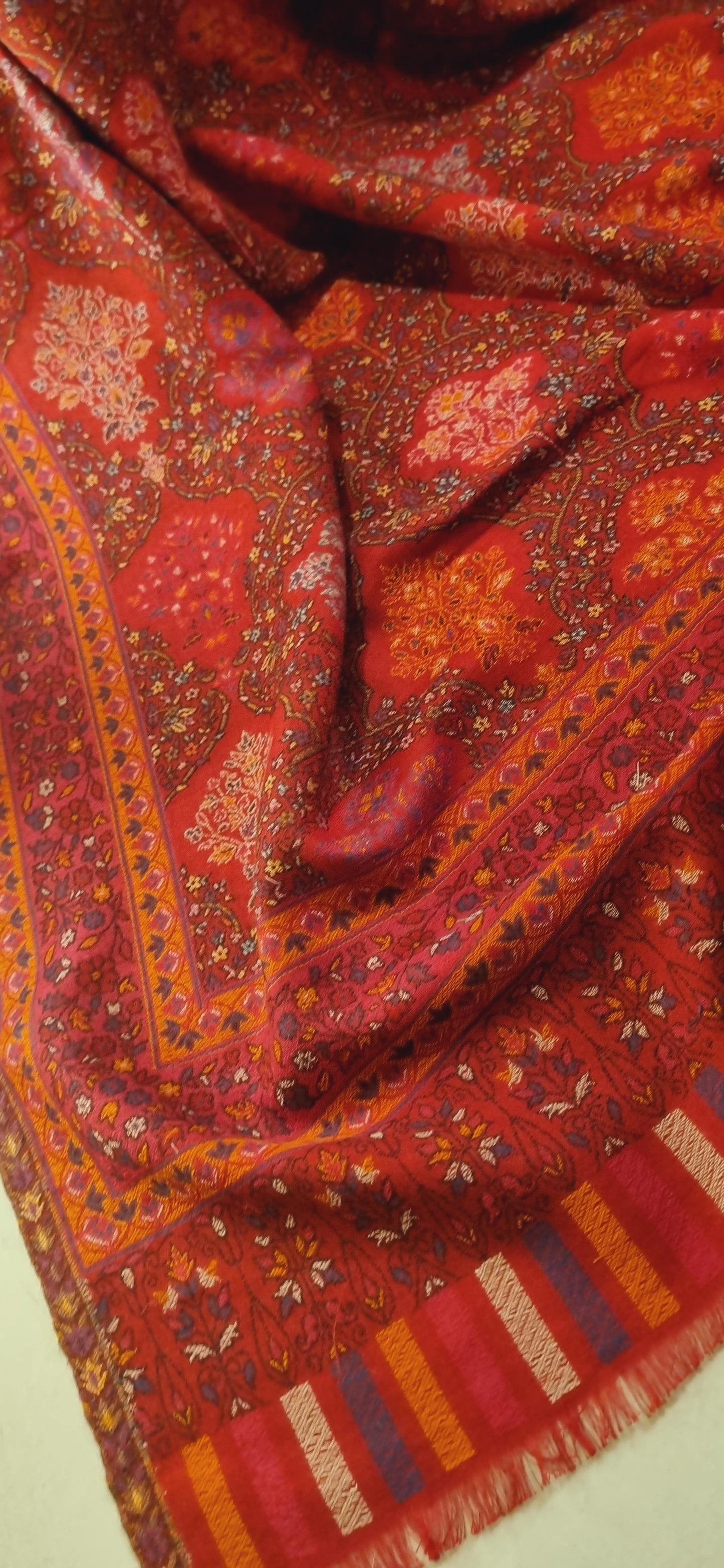 Jama kaani pashmina shawl