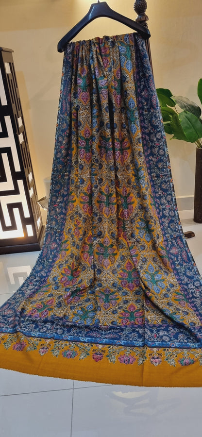 Reelkar embroidered pashmina shawl