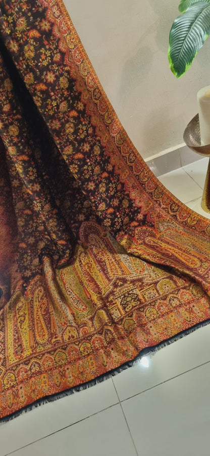 Moonlight gandhara reversible kaani shawl