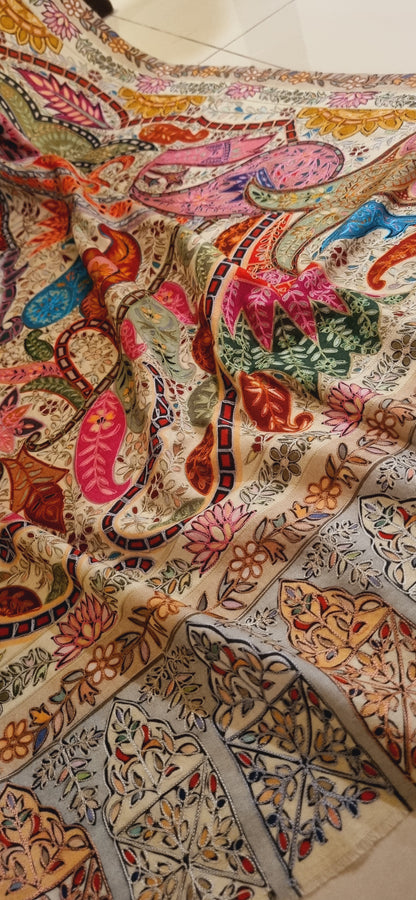 Reelkar pashmina shawl