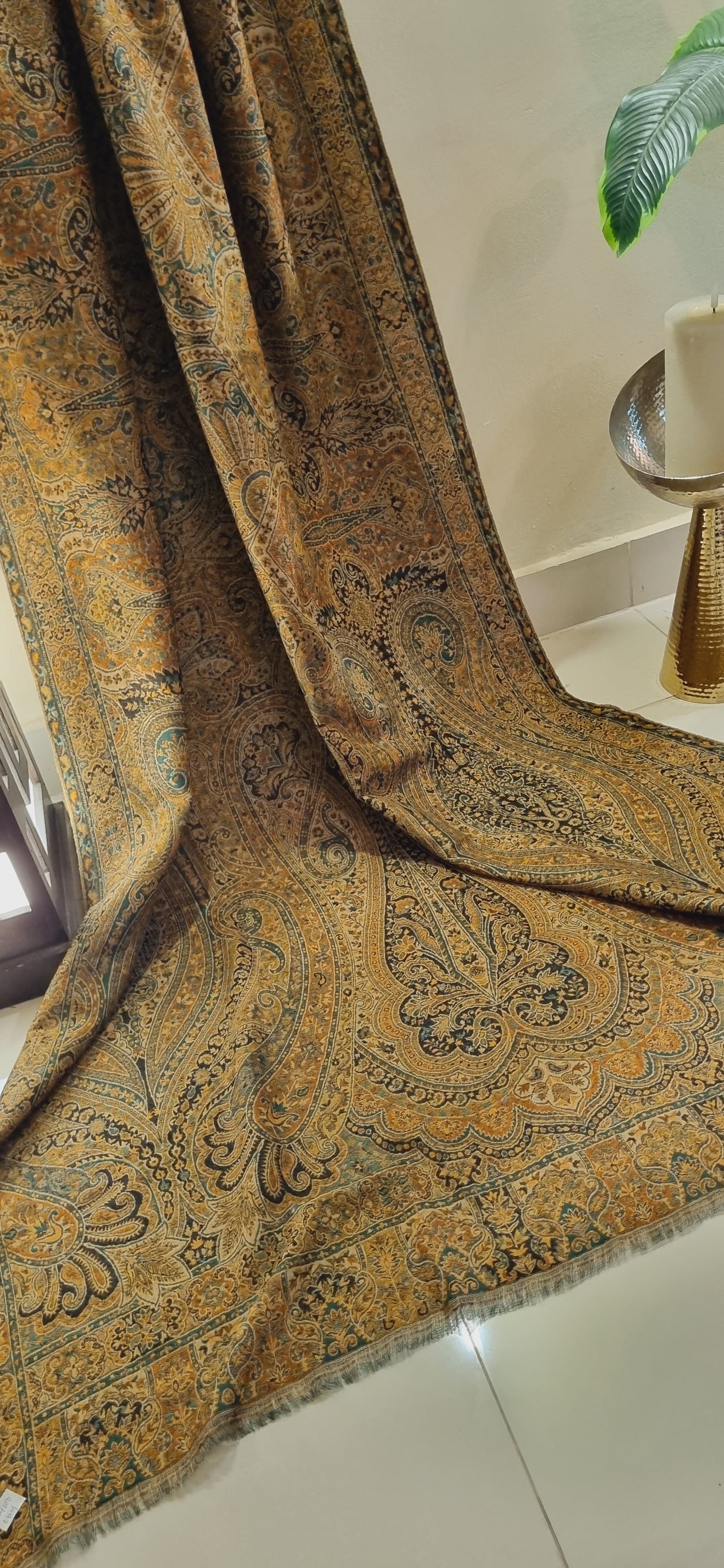Reversible Persian kaani shawl