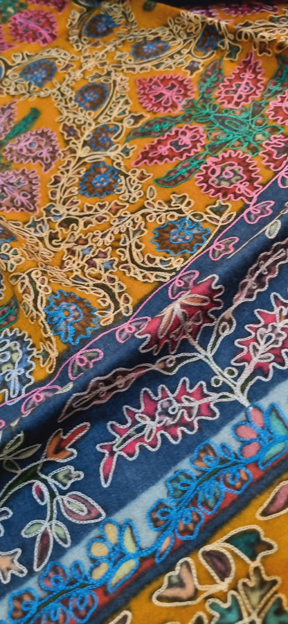 Reelkar embroidered pashmina shawl