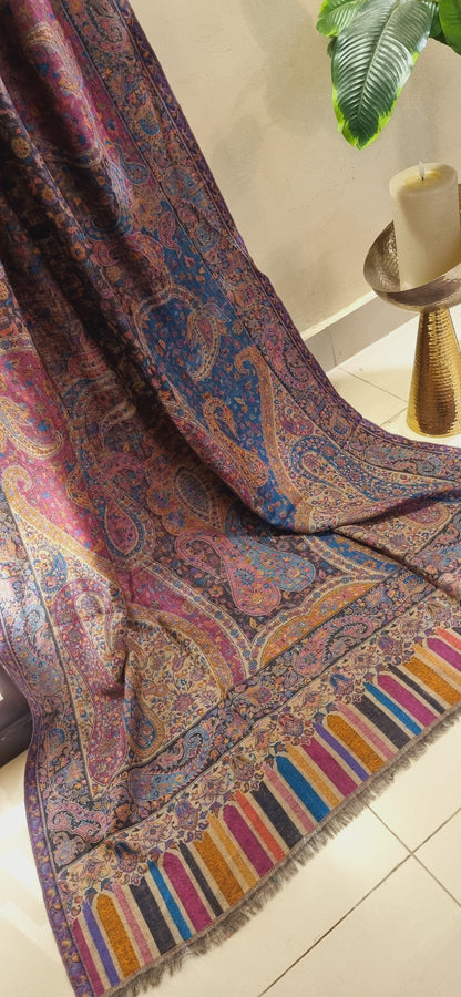Persian pashmina kaani shawl