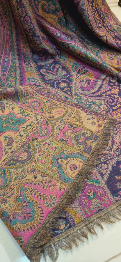 Reversible Persian kaani shawl