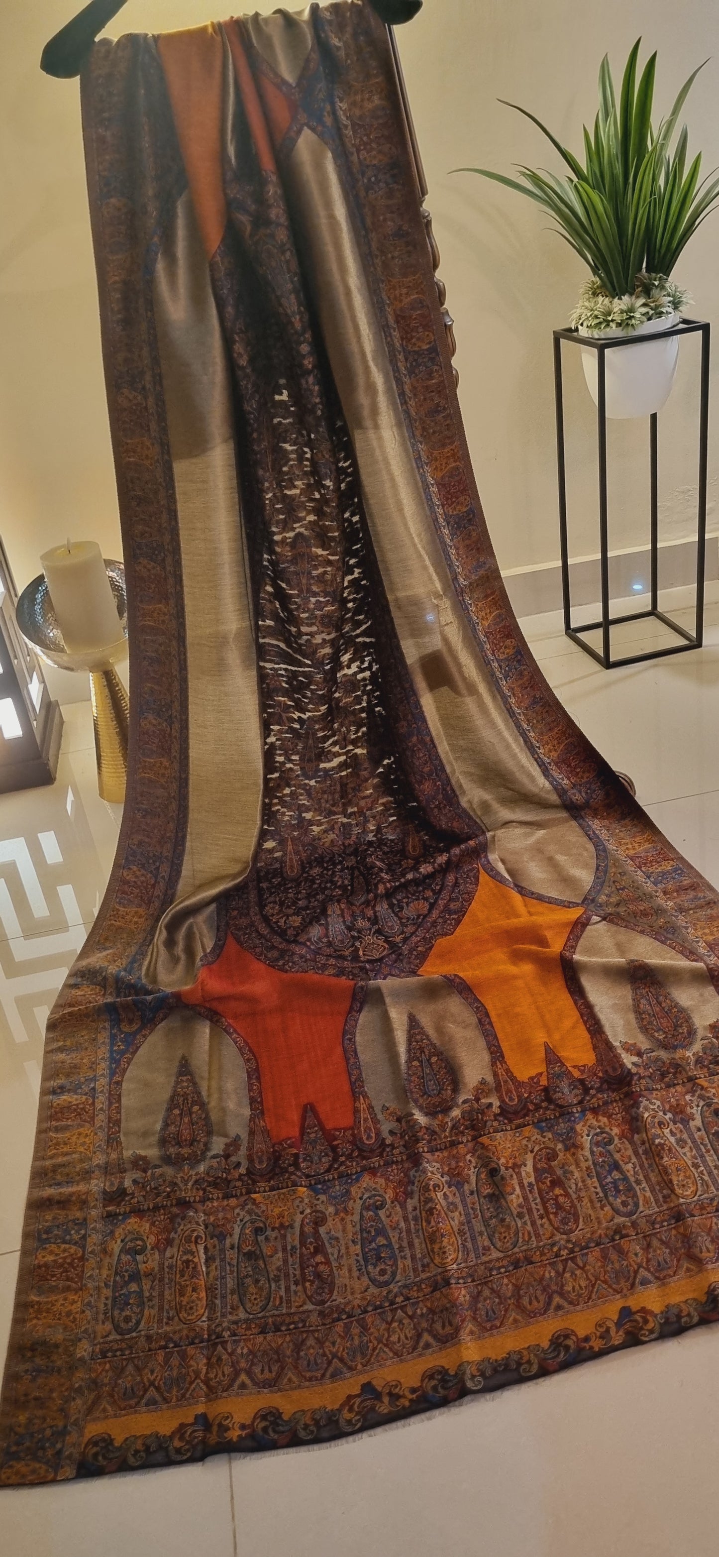 Moonlight silky pashmina shawl