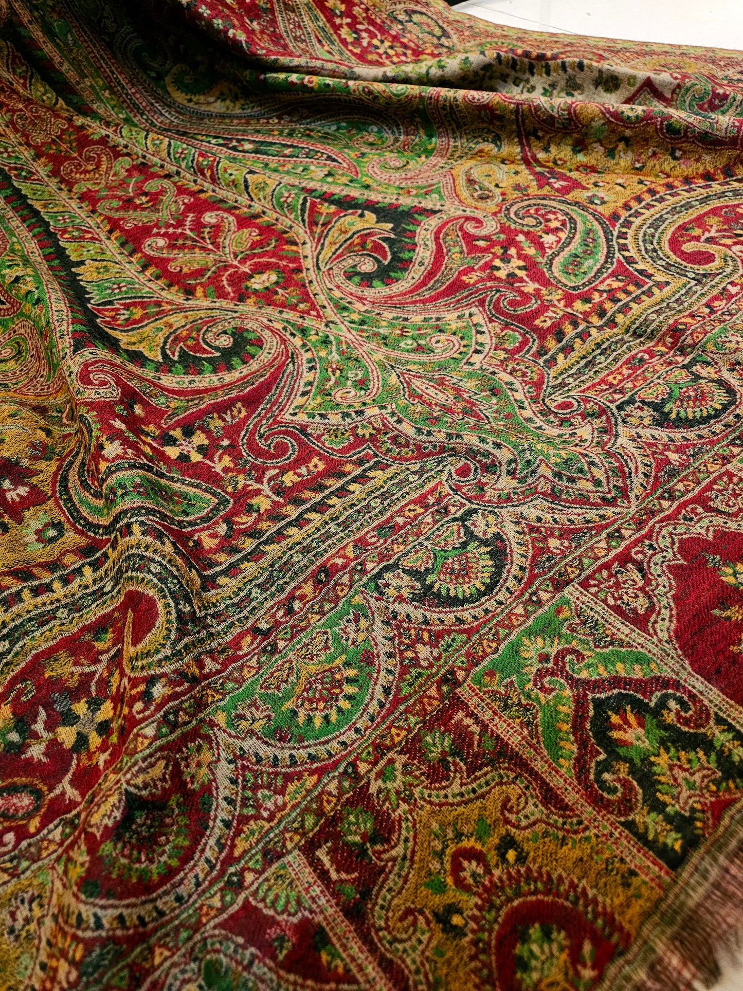 Tabraiz persian kaani pashmina shawl