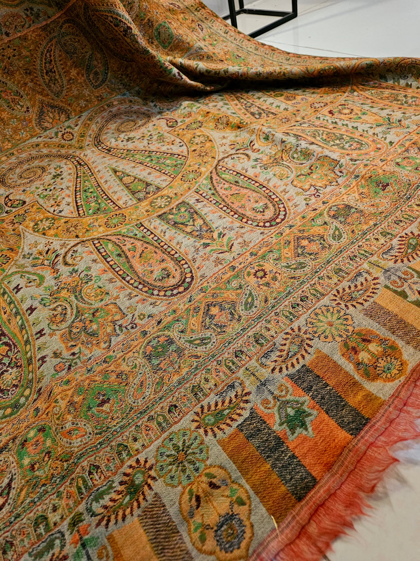 Tabraiz persian kaani pashmina shawl