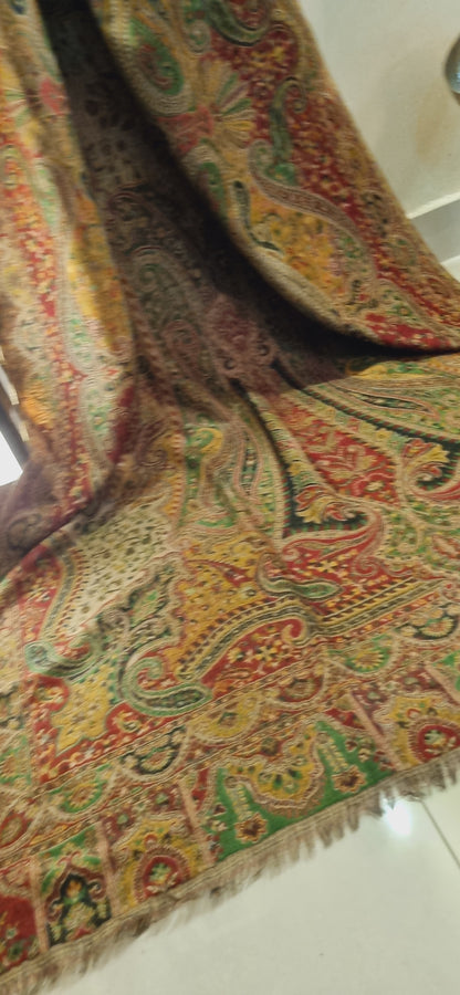 Persian reversible kaani shawl