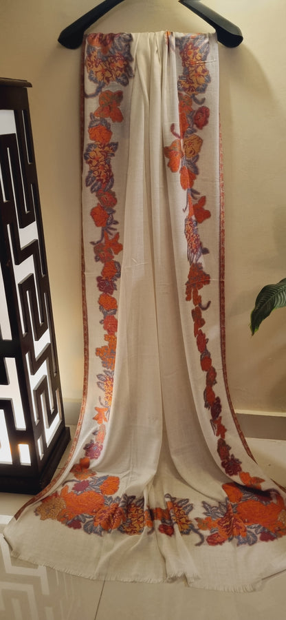 Woolen pashmina kaani shawl
