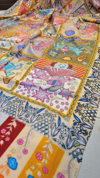 Mughal reelkar pashmina