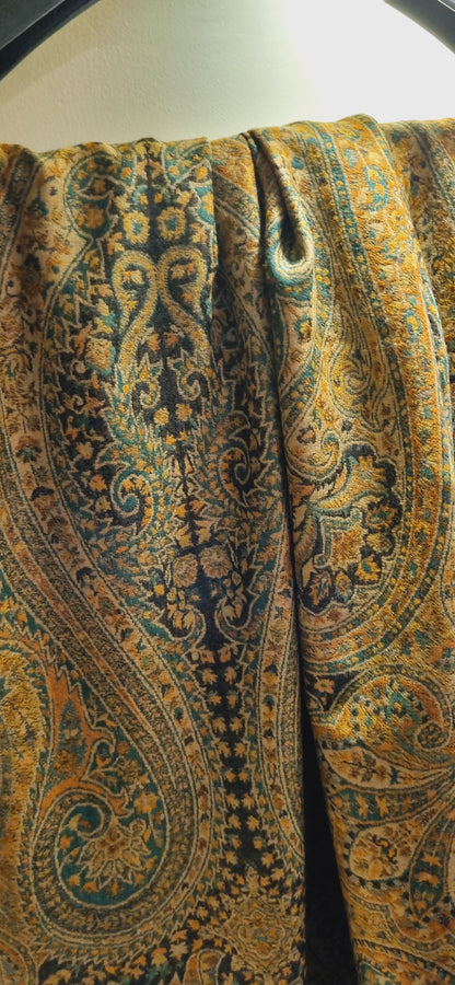 Reversible Persian kaani shawl