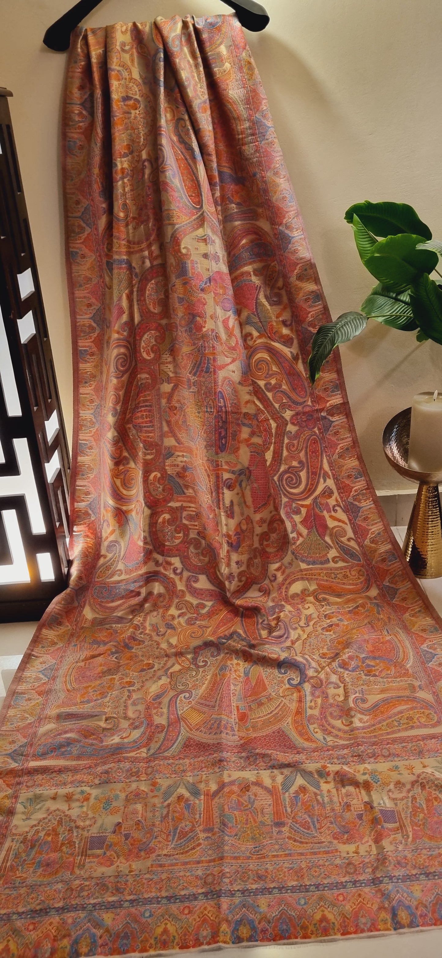 Moonlight silky pashmina kaani