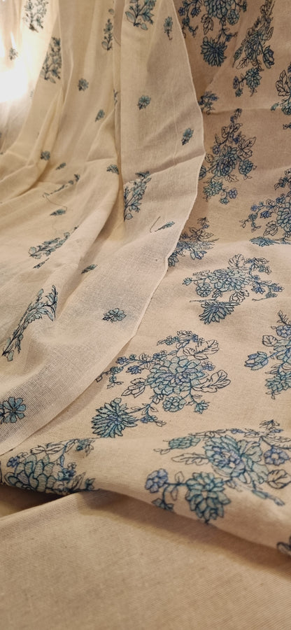 Embroidered three piece suit