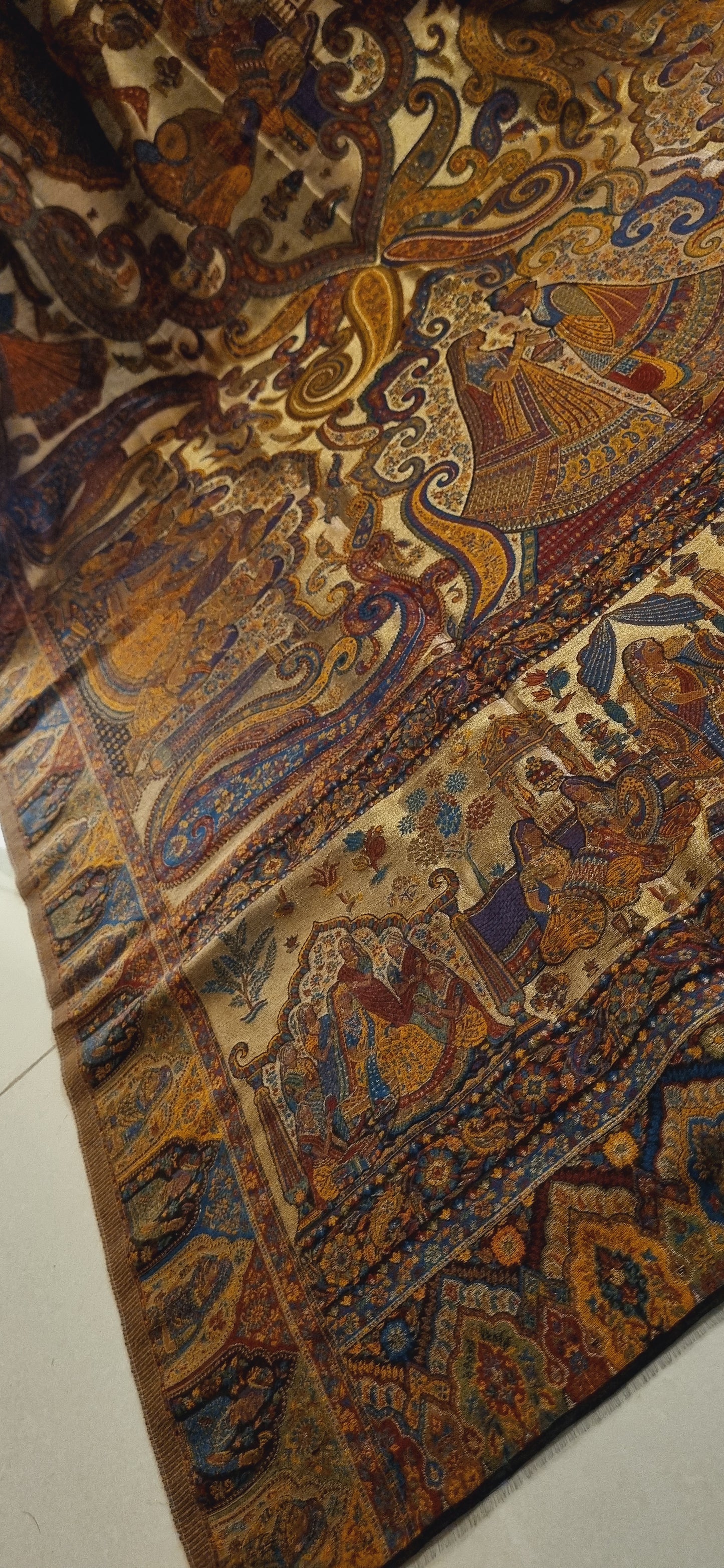 Moonlight silky pashmina shawl