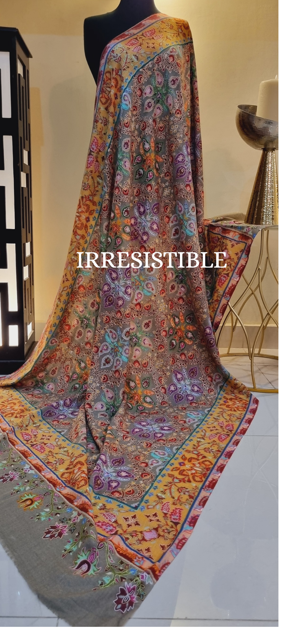 Reelkar pashmina shawl