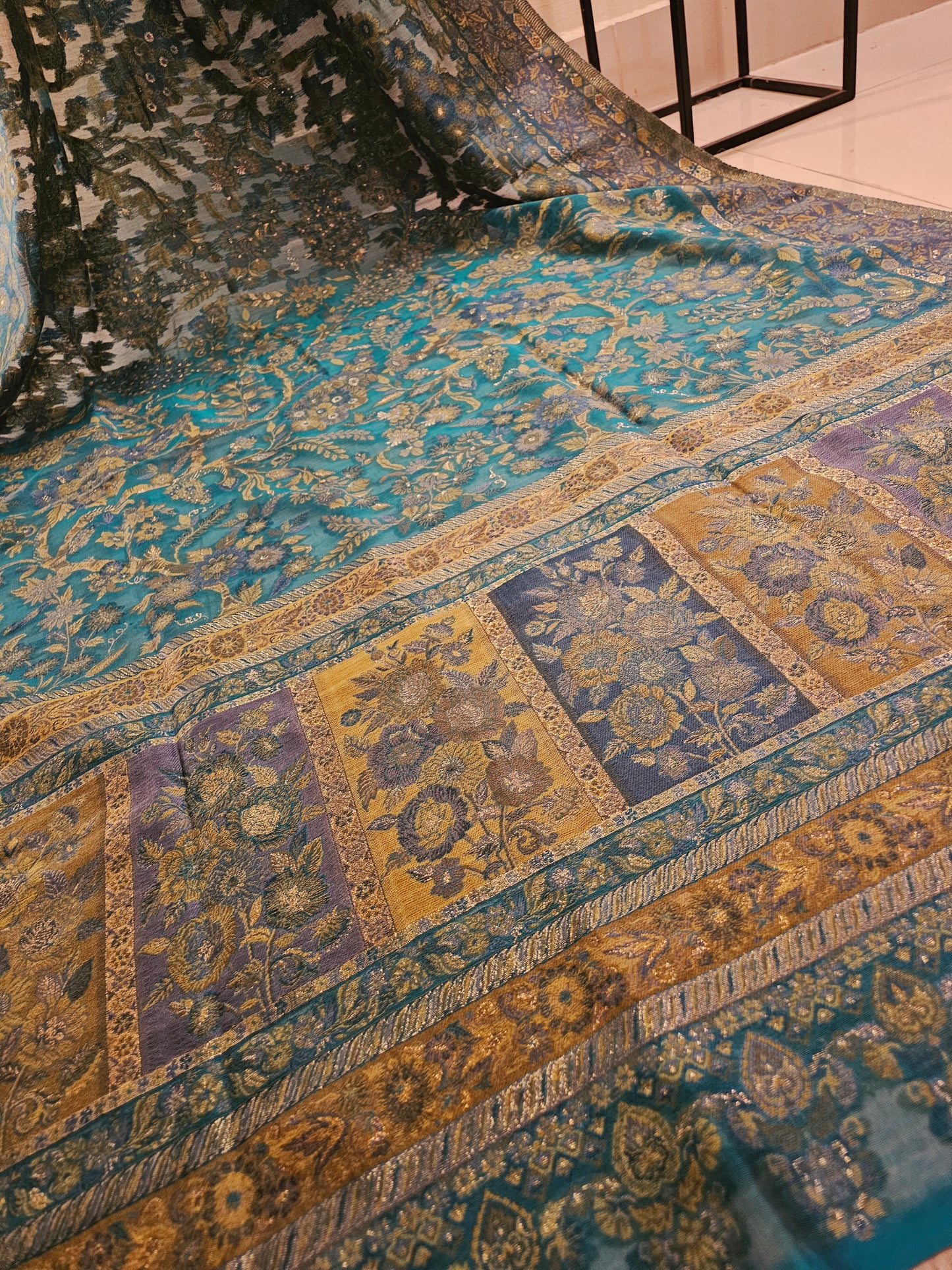 Silk kaani shawl