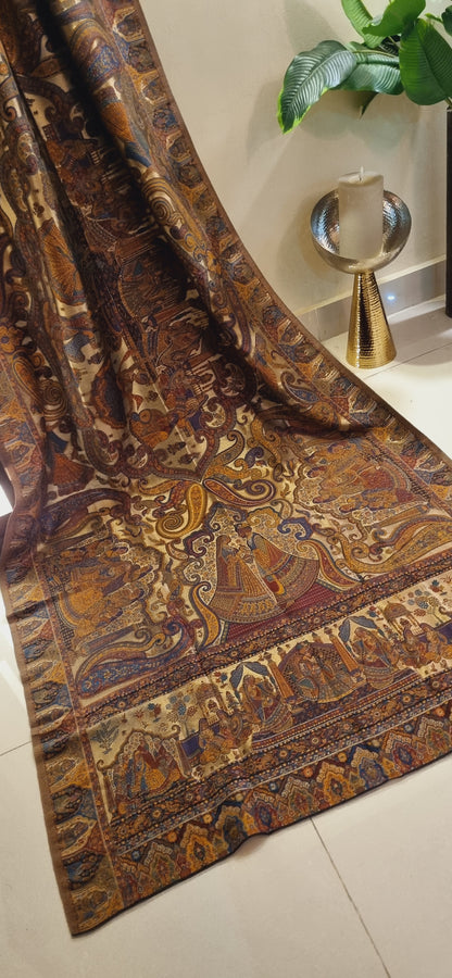 Moonlight silky pashmina shawl