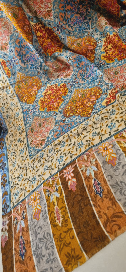 Reelkar embroidered pashmina
