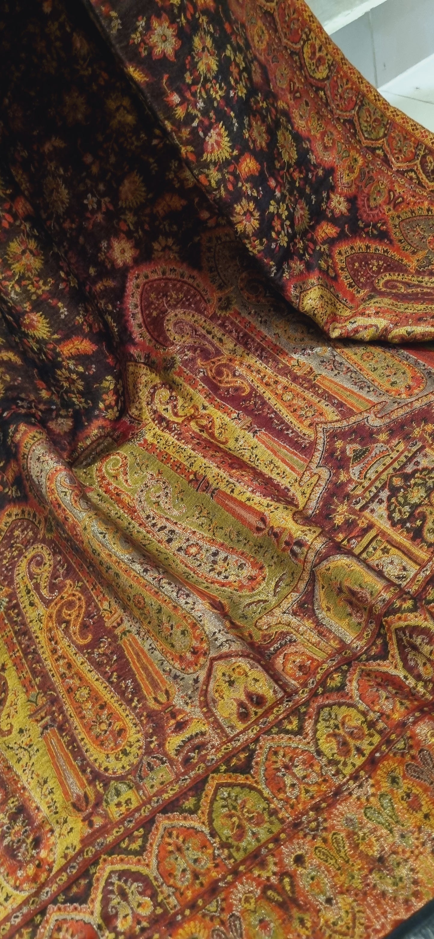 Moonlight gandhara reversible kaani shawl