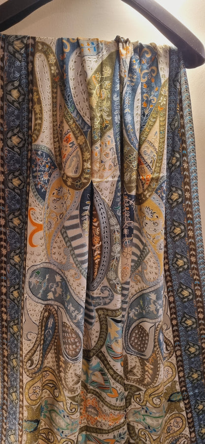 Reelkar embroidered pashmina