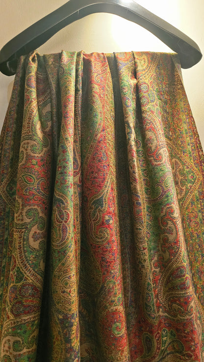 Reversible Persian kaani: Pashmina