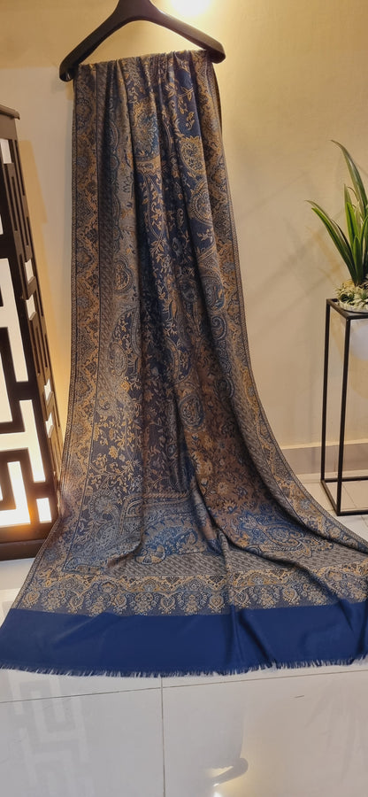 Woolen pashmina kaani shawl